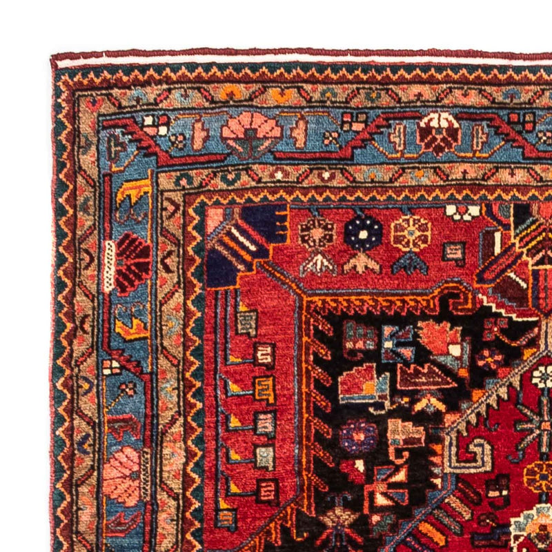 Tapis persan - Nomadic - 240 x 133 cm - rouge foncé
