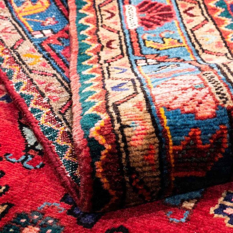Tapis persan - Nomadic - 240 x 133 cm - rouge foncé