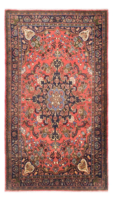 Tapis persan - Nomadic - 255 x 154 cm - rouge clair