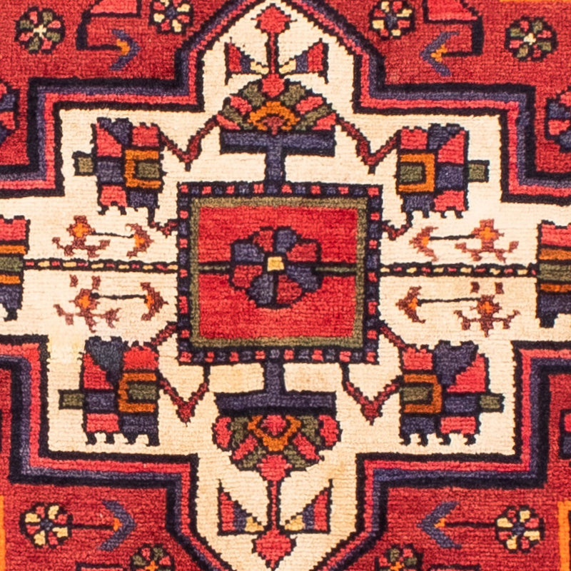 Tapis persan - Nomadic - 235 x 145 cm - rouge foncé