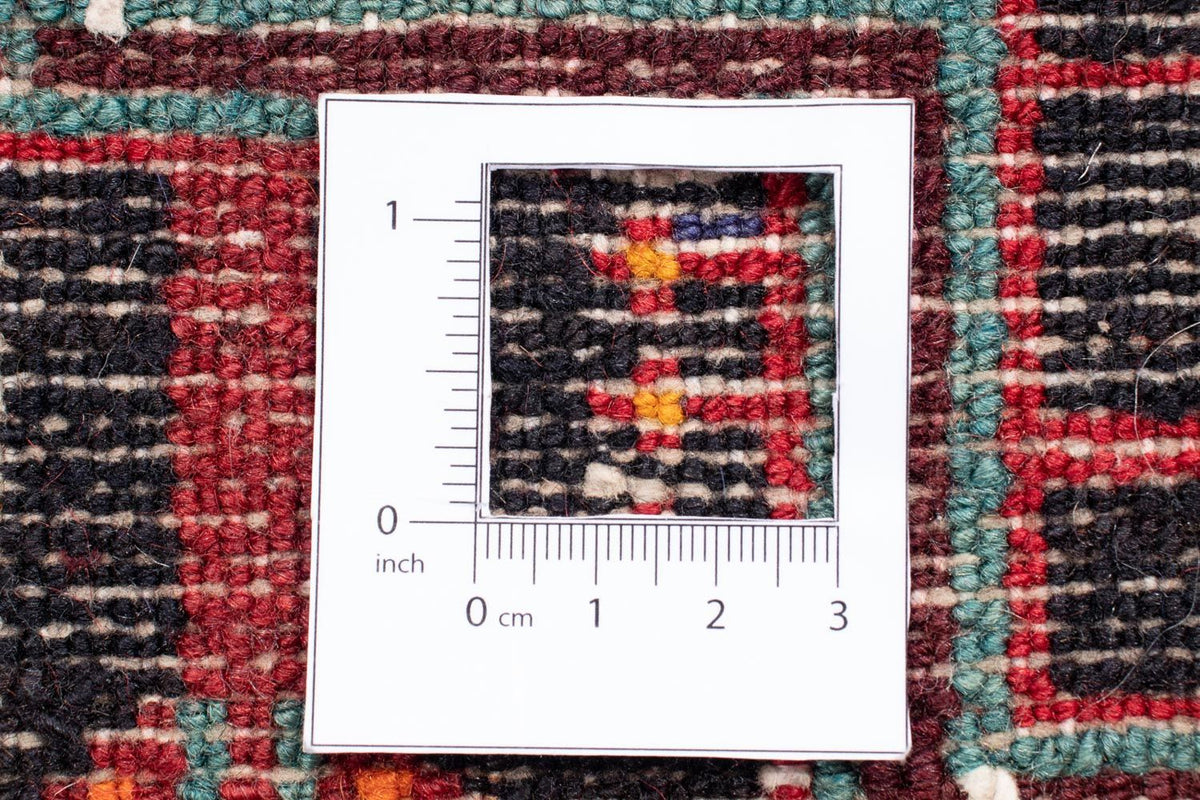 Tapis persan - Nomadic - 248 x 140 cm - rouge foncé