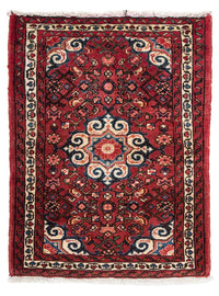 Tapis persan - Nomadic - 98 x 73 cm - rouge foncé