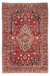 Tapis persan - Nomadic - 333 x 212 cm - rouge foncé