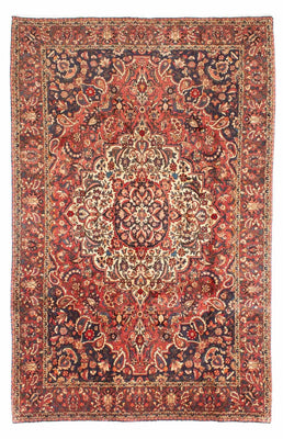 Tapis persan - Nomadic - 313 x 204 cm - rouge clair