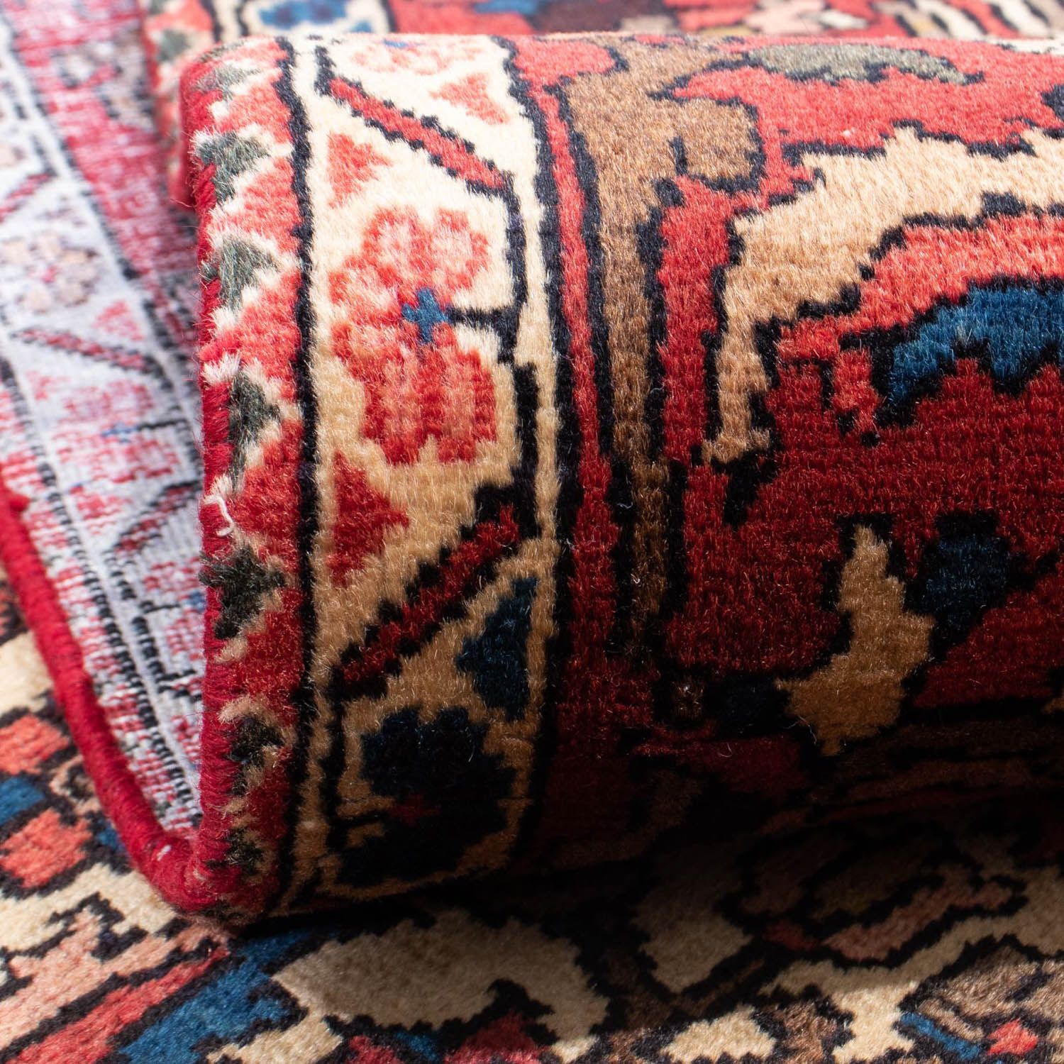 Tapis persan - Nomadic - 313 x 204 cm - rouge clair