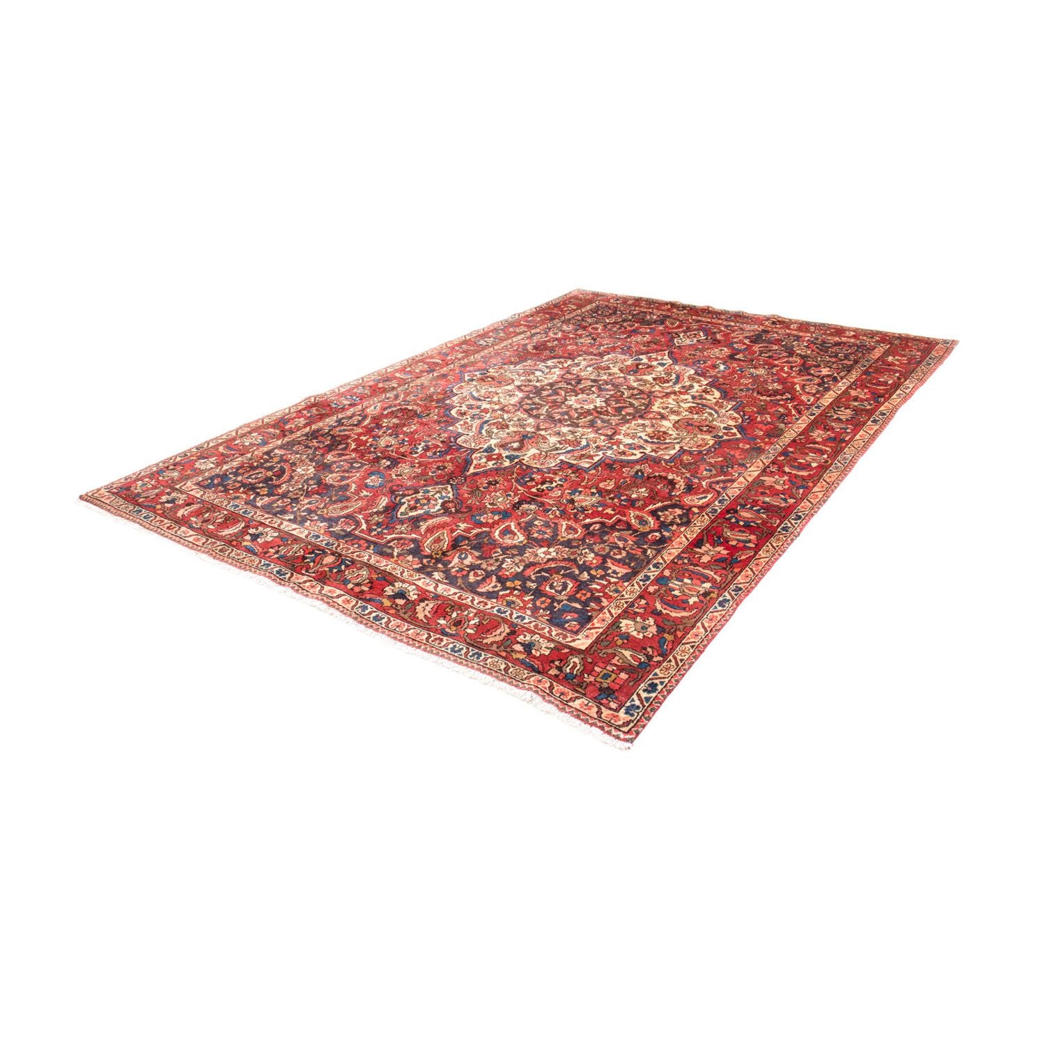 Tapis persan - Nomadic - 313 x 204 cm - rouge clair