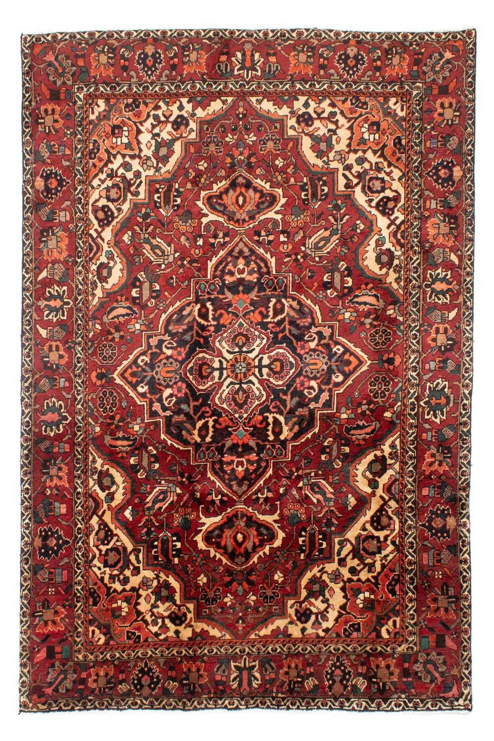 Tapis persan - Nomadic - 295 x 202 cm - rouge foncé