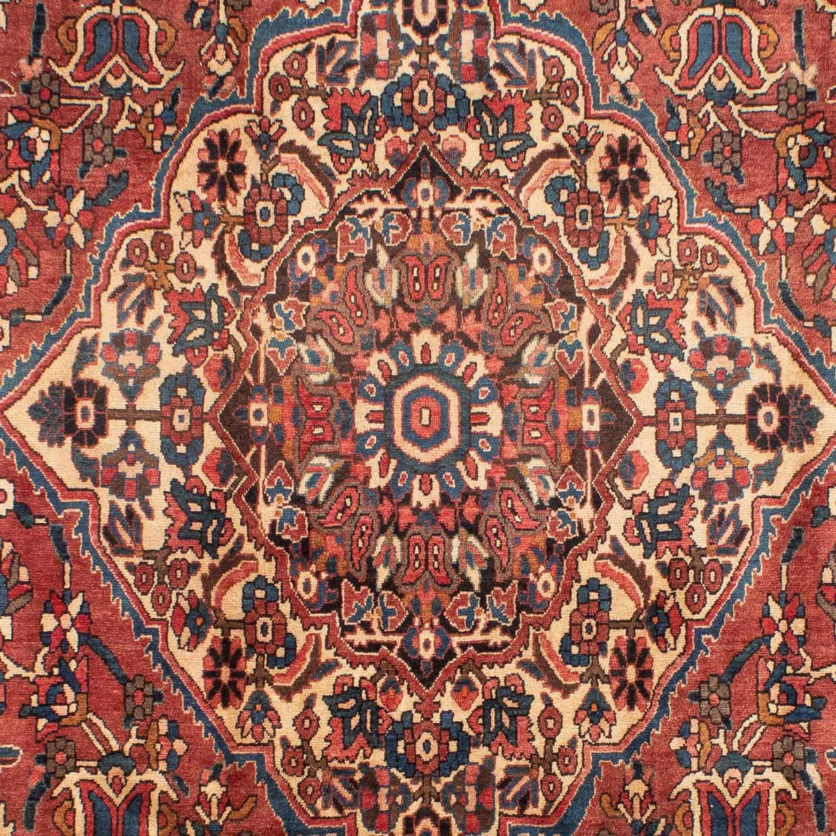 Tapis persan - Nomadic - 312 x 213 cm - rouge clair