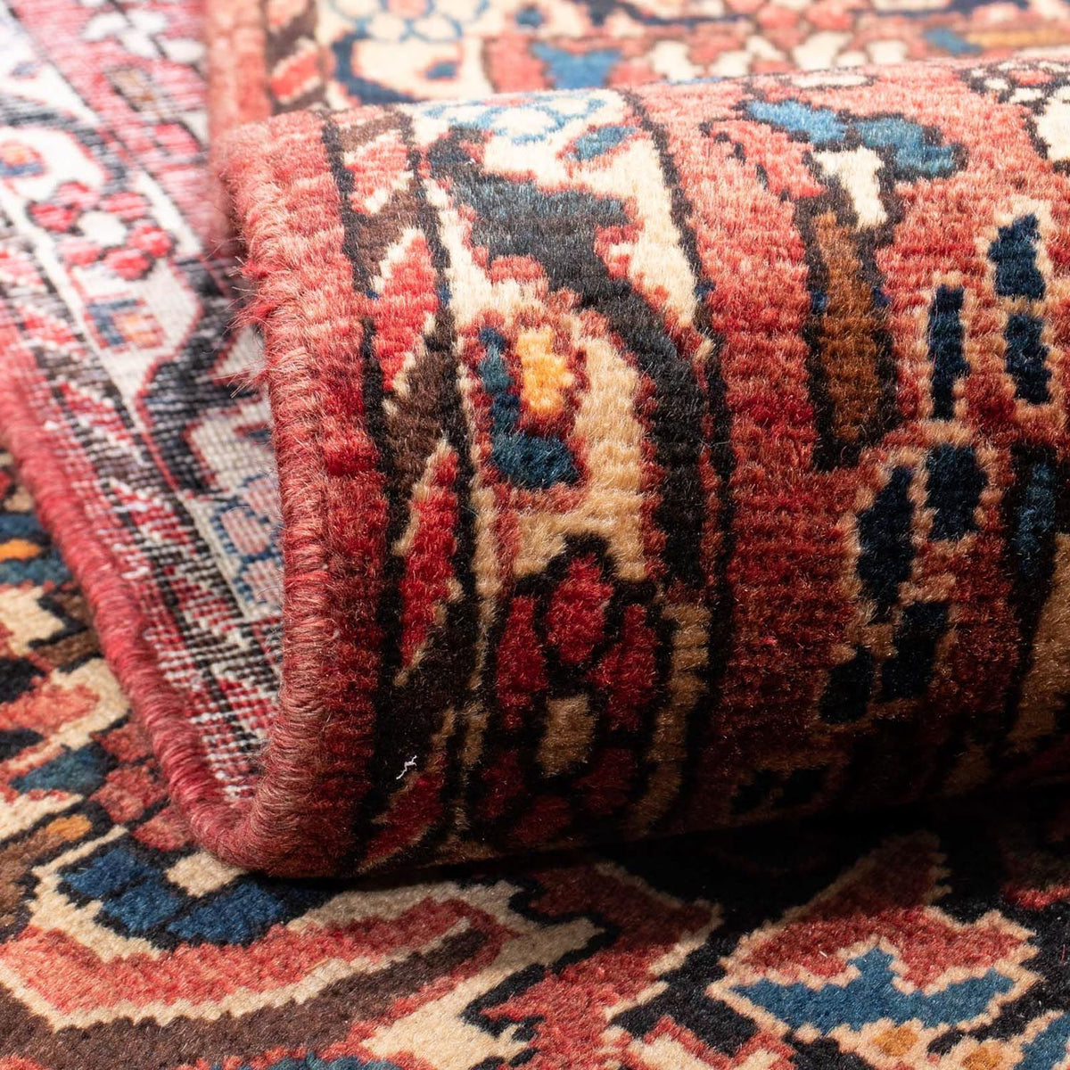 Tapis persan - Nomadic - 312 x 213 cm - rouge clair