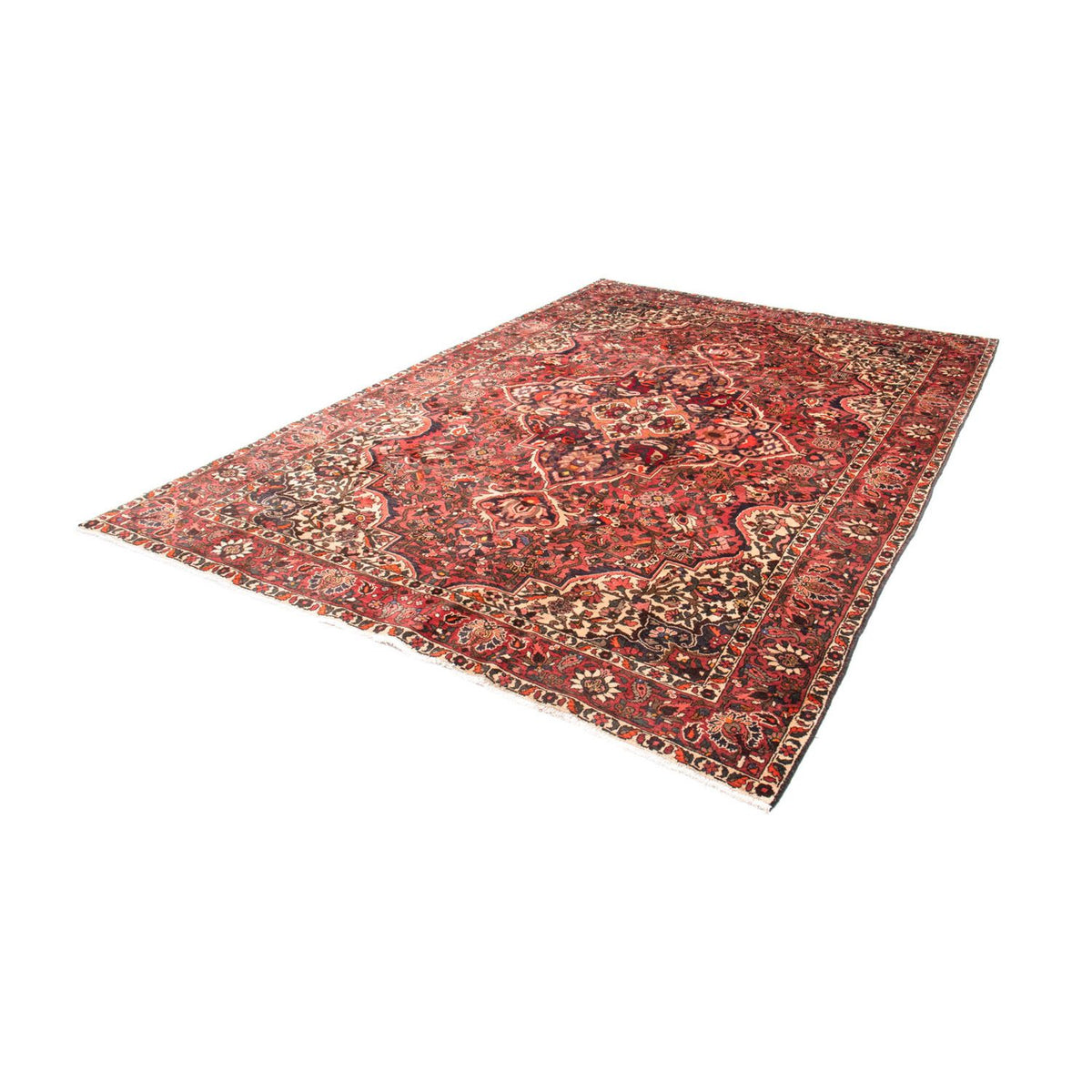 Tapis persan - Nomadic - 302 x 209 cm - rouge clair