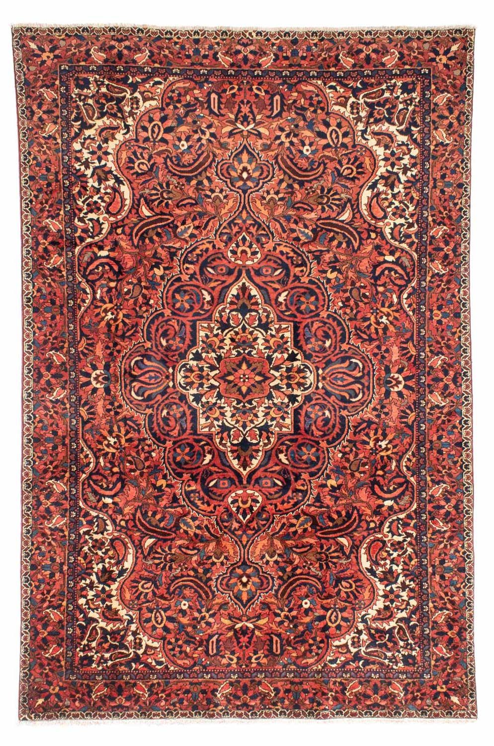 Tapis persan - Nomadic - 322 x 205 cm - rouge