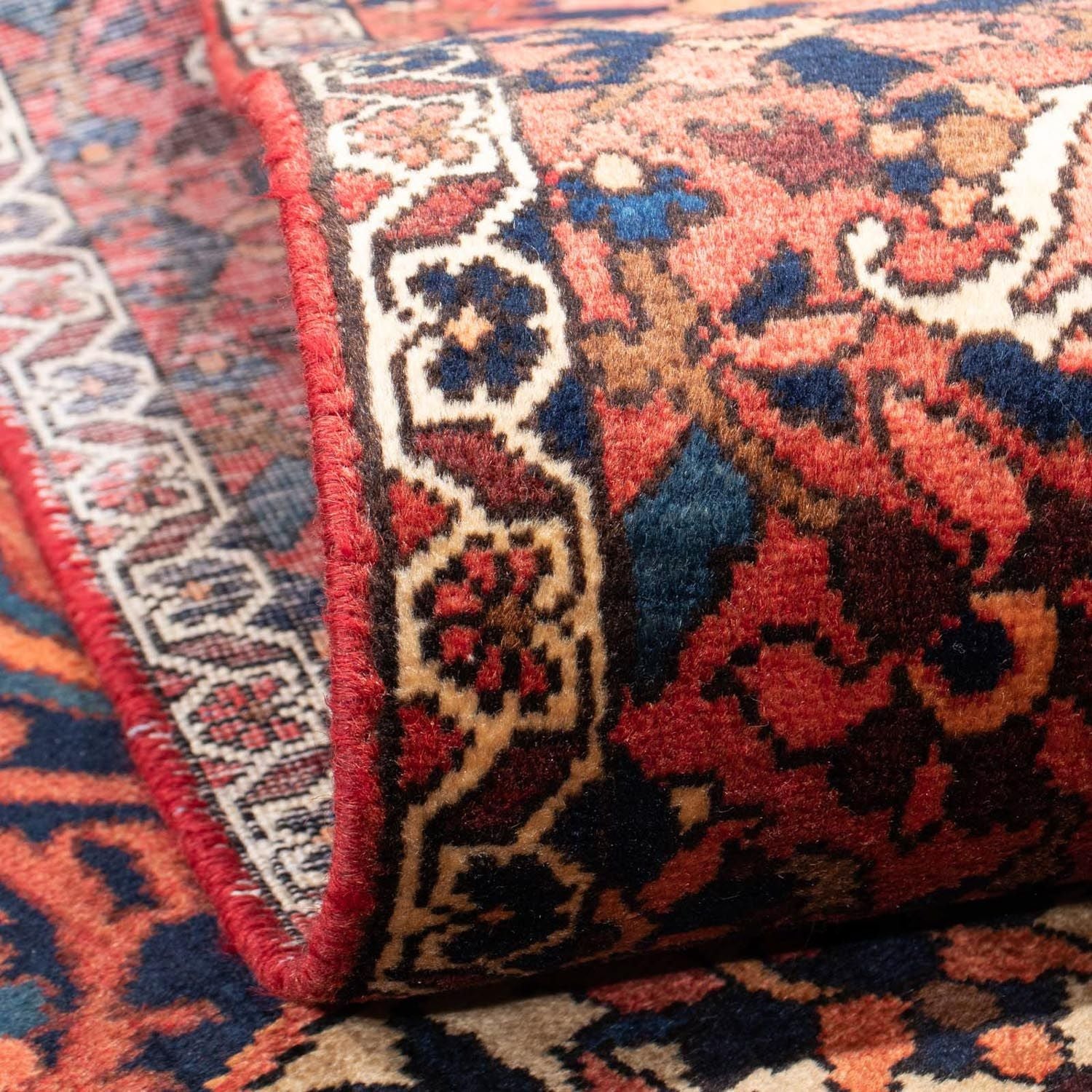 Tapis persan - Nomadic - 322 x 205 cm - rouge
