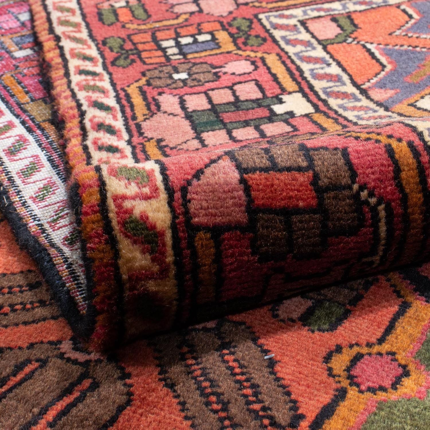 Tapis persan - Nomadic - 297 x 205 cm - marron