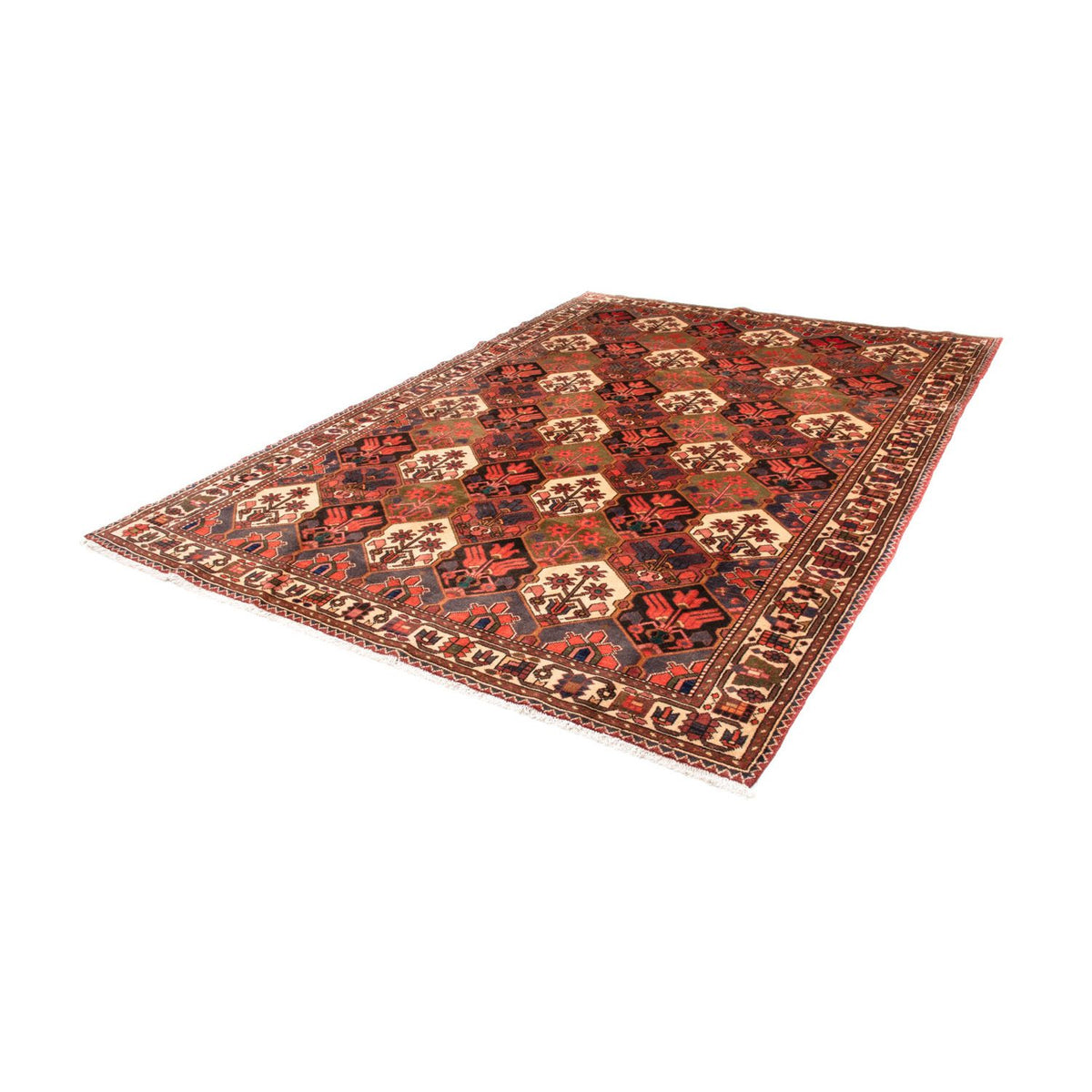 Tapis persan - Nomadic - 287 x 207 cm - marron