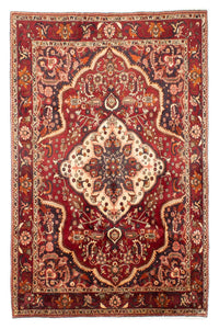 Tapis persan - Nomadic - 302 x 216 cm - rouge