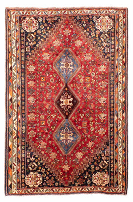 Tapis persan - Nomadic - 280 x 183 cm - rouge