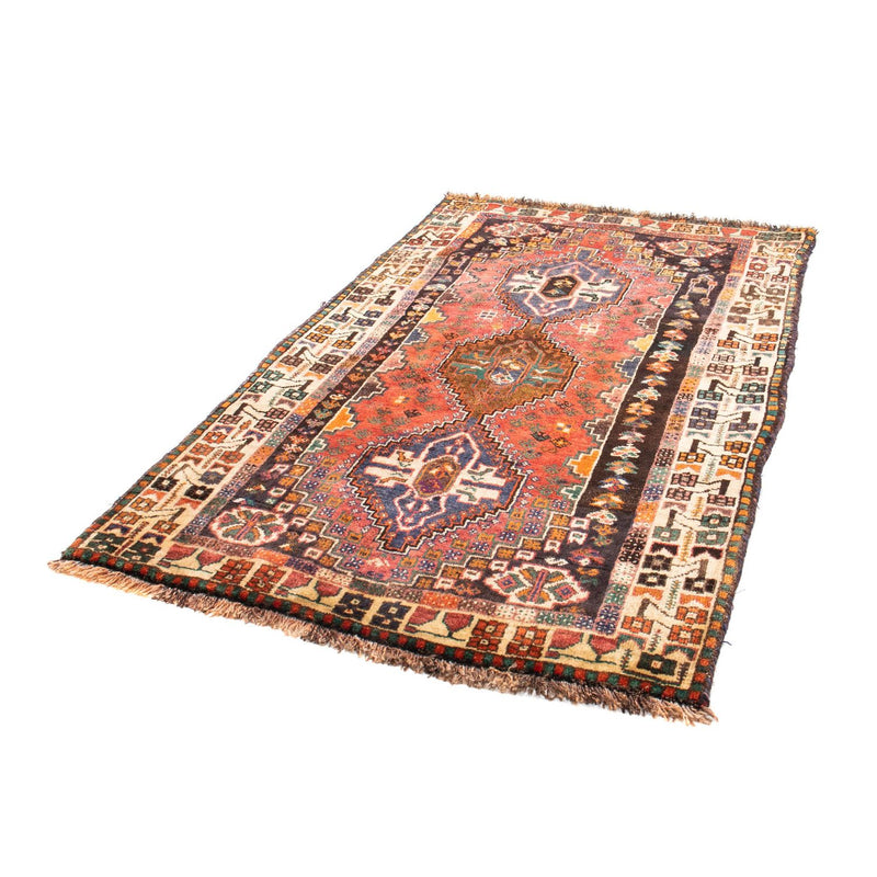 Tapis persan - Nomadic - 166 x 110 cm - rouge