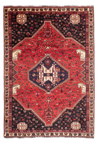 Tapis persan - Nomadic - 287 x 196 cm - rouge foncé