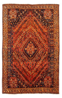 Tapis persan - Nomadic - 260 x 163 cm - rouille