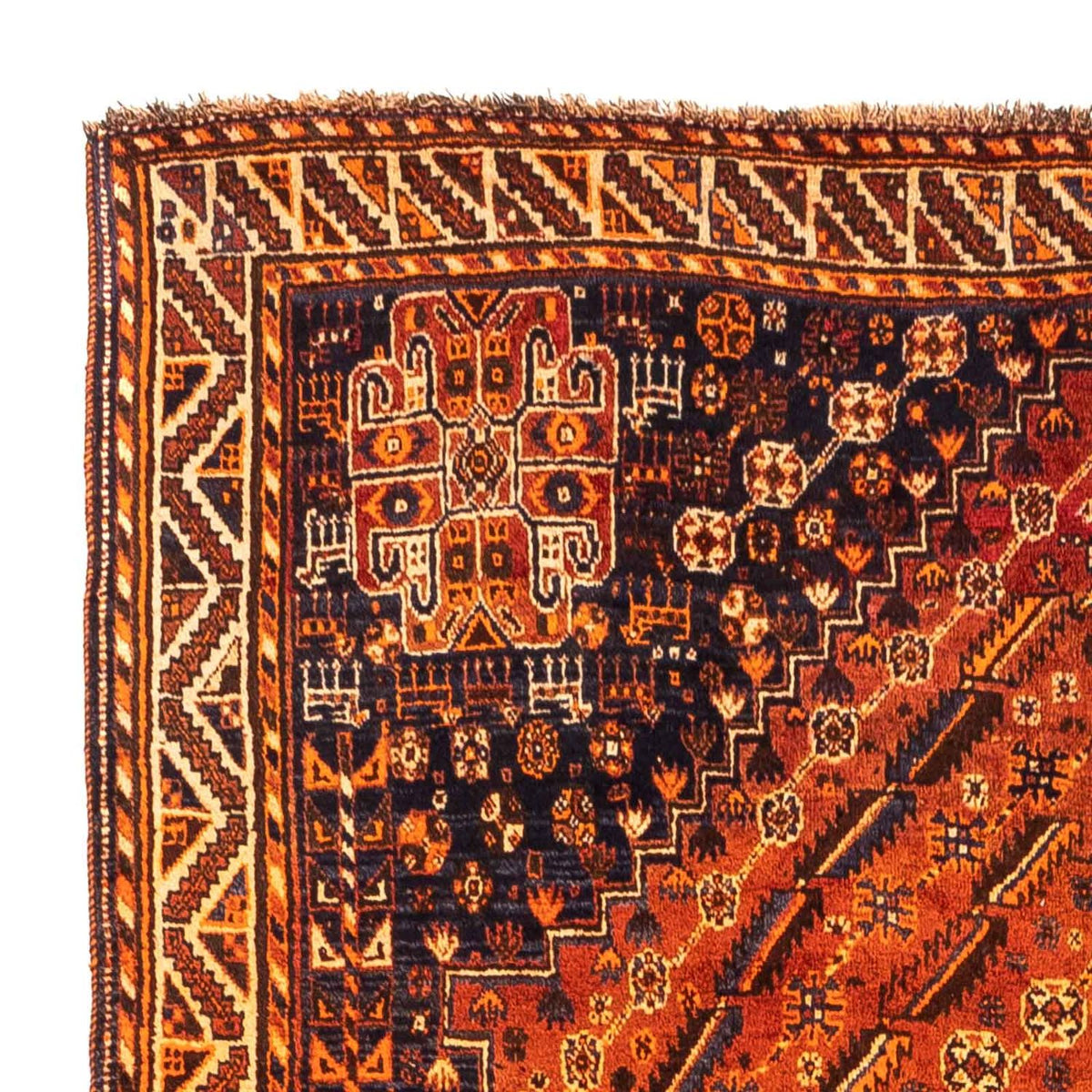 Tapis persan - Nomadic - 260 x 163 cm - rouille
