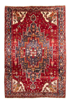 Tapis persan - Nomadic - 338 x 220 cm - rouge foncé