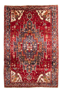 Tapis persan - Nomadic - 338 x 220 cm - rouge foncé