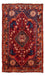 Tapis persan - Nomadic - 235 x 140 cm - rouge foncé