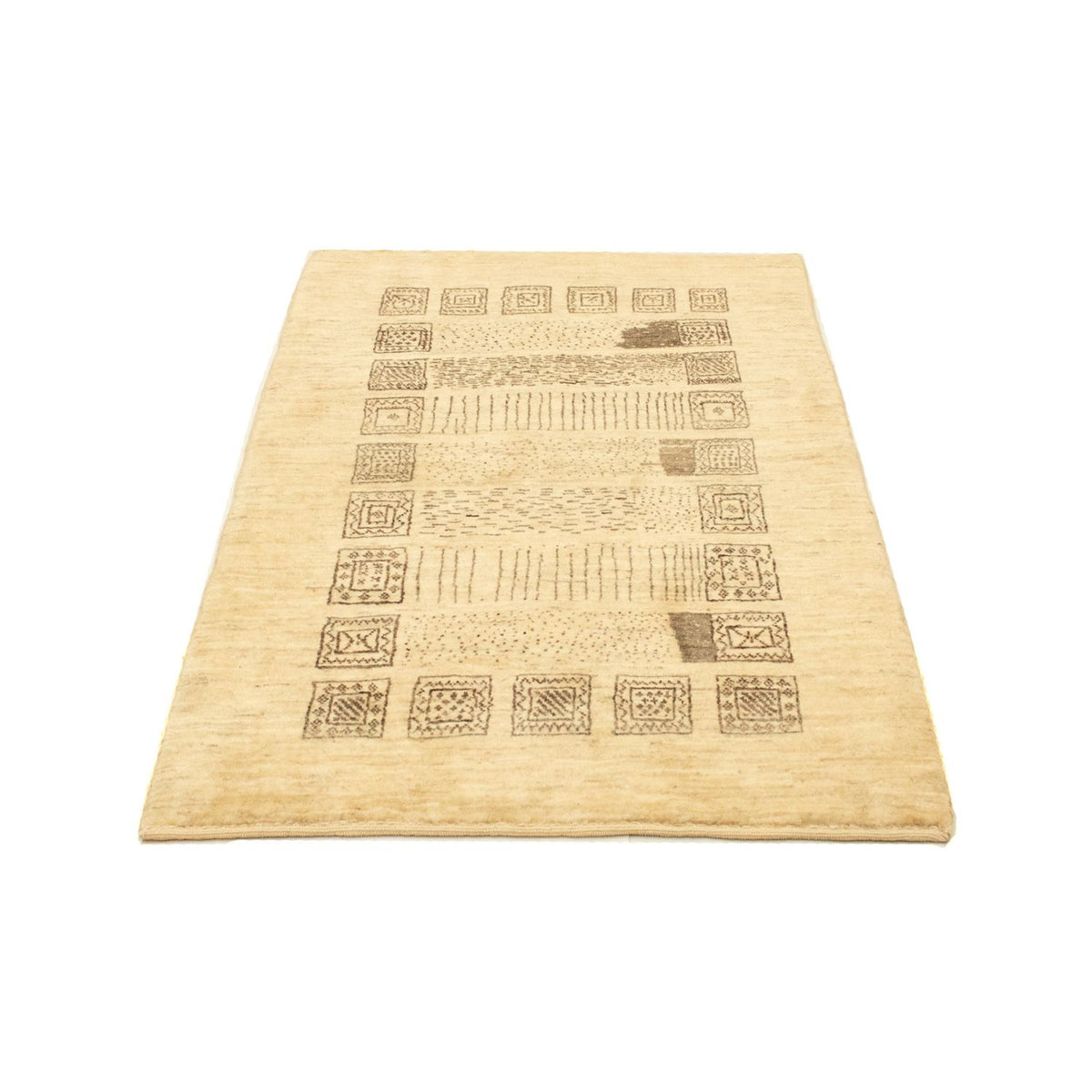 Tapis Gabbeh - Persan - 150 x 87 cm - beige