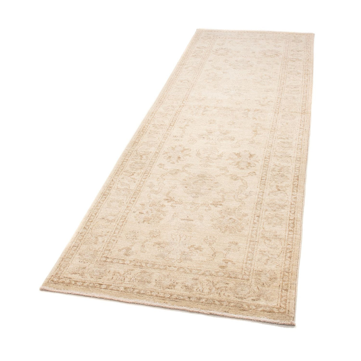 Tapis de couloir Tapis Ziegler - 249 x 79 cm - beige