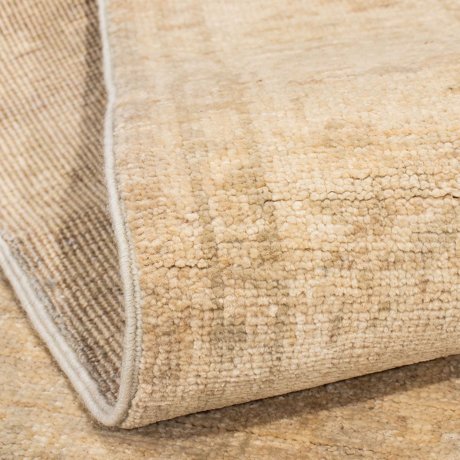 Tapis de couloir Tapis Ziegler - 258 x 79 cm - beige