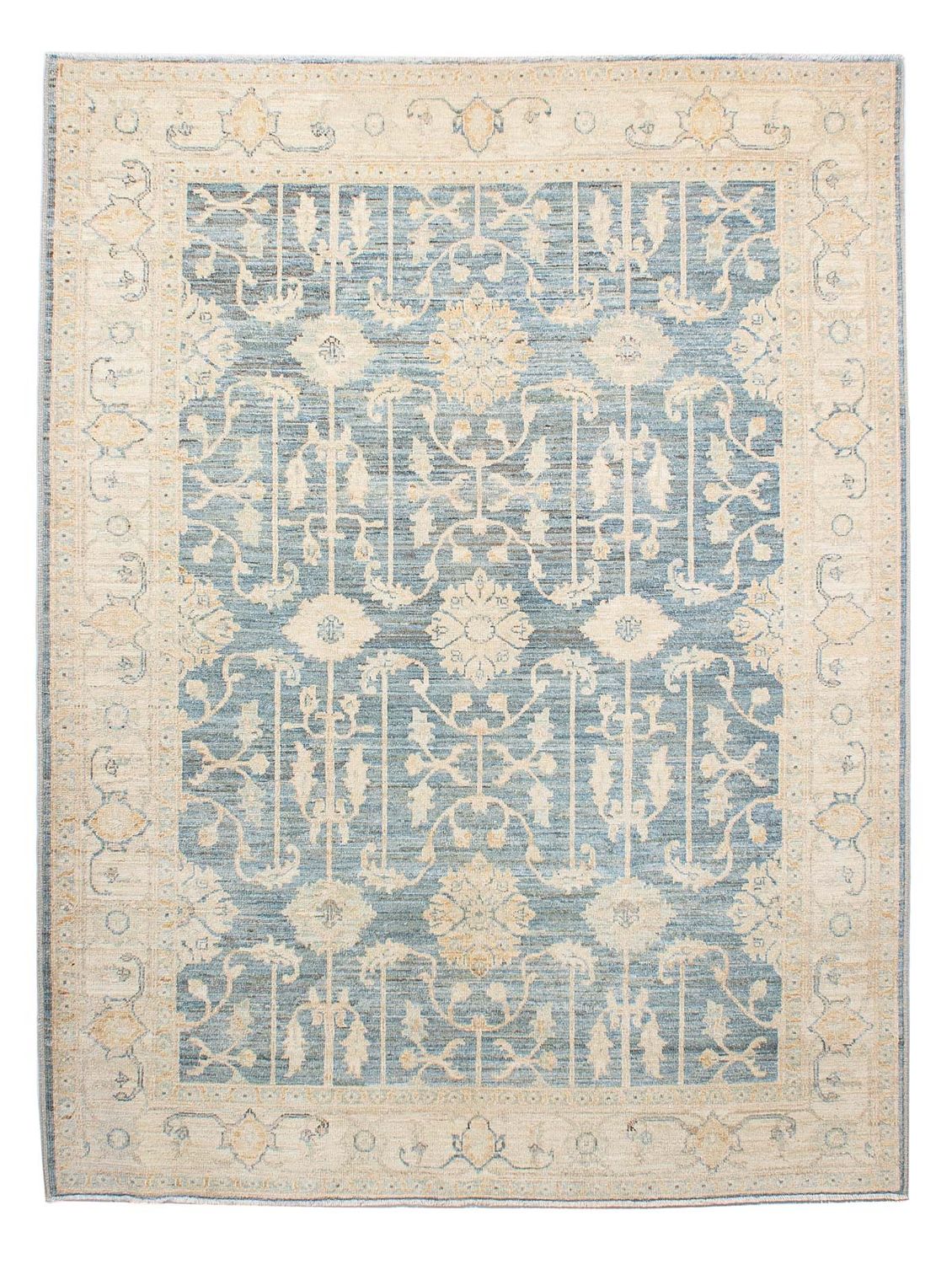 Tapis Ziegler - 206 x 153 cm - bleu clair