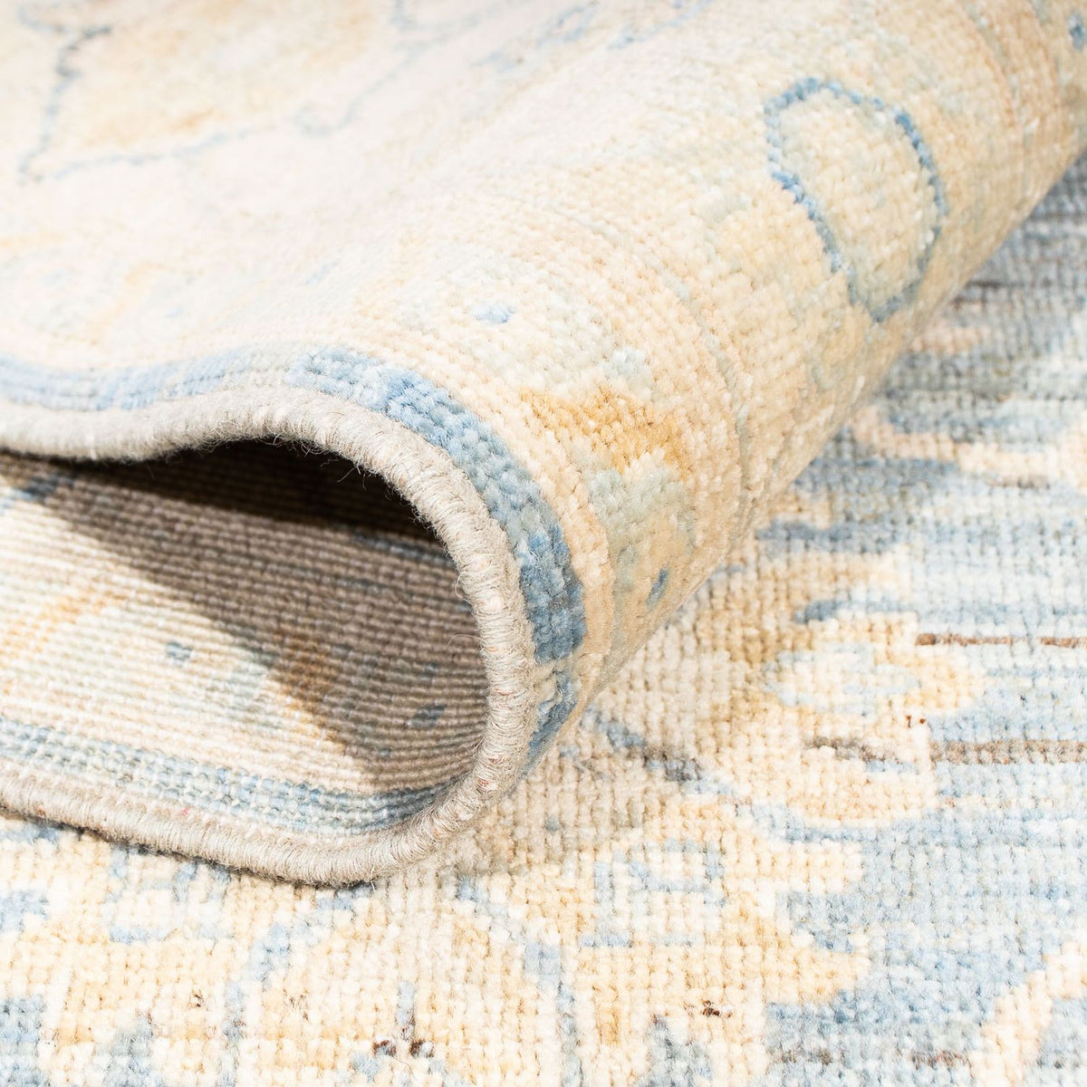 Tapis Ziegler - 206 x 153 cm - bleu clair