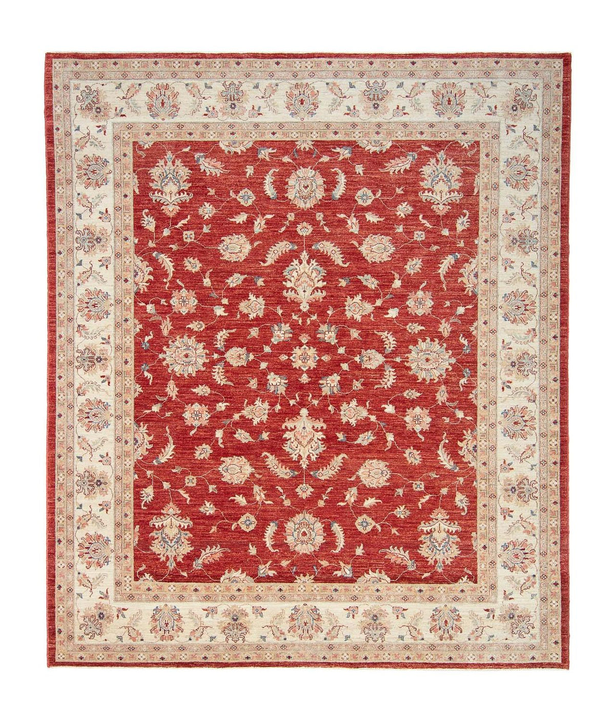 Tapis Ziegler - 295 x 250 cm - rouge foncé