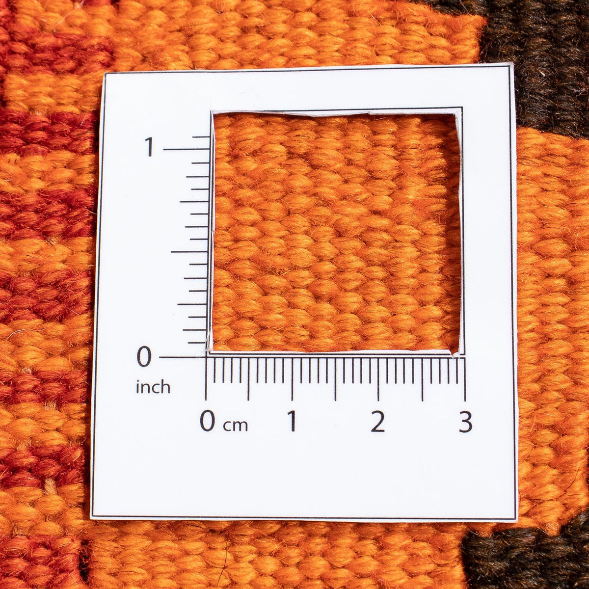 Tapis Kelim - Oriental - 194 x 150 cm - rouge clair