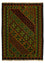 Tapis Kelim - Oriental - 197 x 148 cm - vert foncé
