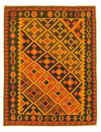 Tapis Kelim - Oriental - 190 x 149 cm - or