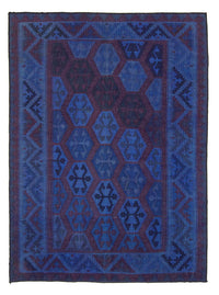Tapis Kelim - Oriental - 195 x 155 cm - bleu
