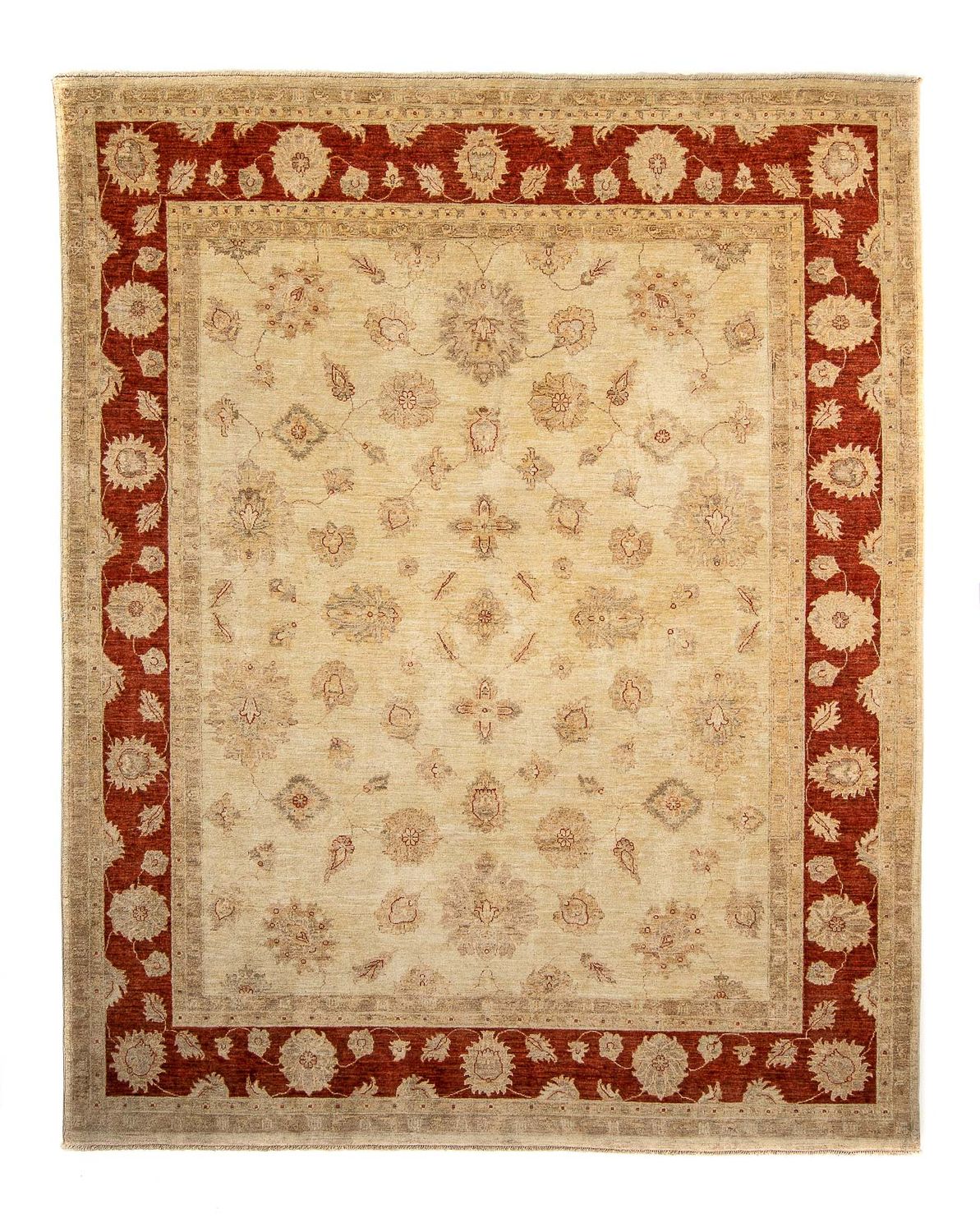 Tapis Ziegler - 303 x 246 cm - marron clair