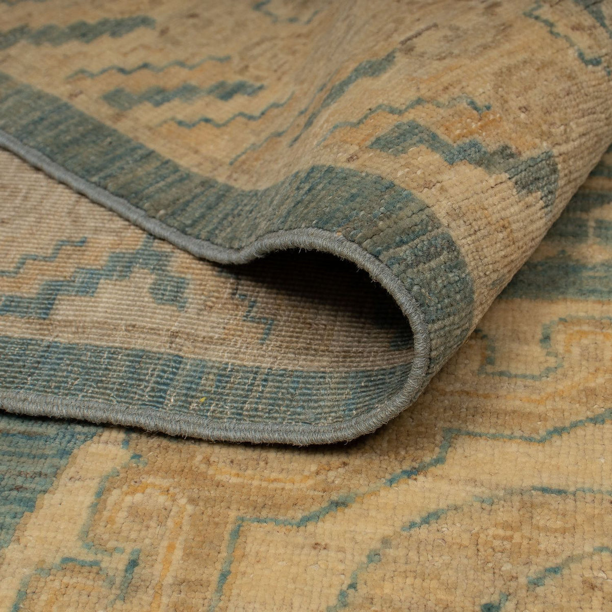 Tapis Ziegler - 297 x 241 cm - turquoise