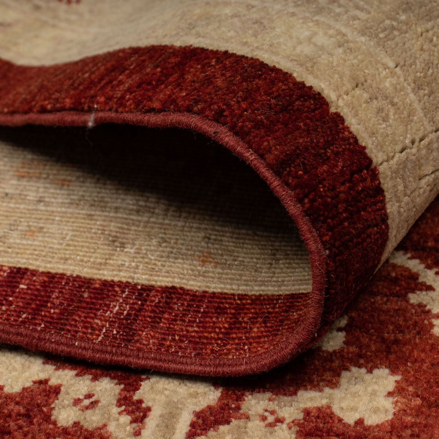 Tapis Ziegler - 296 x 242 cm - rouge foncé