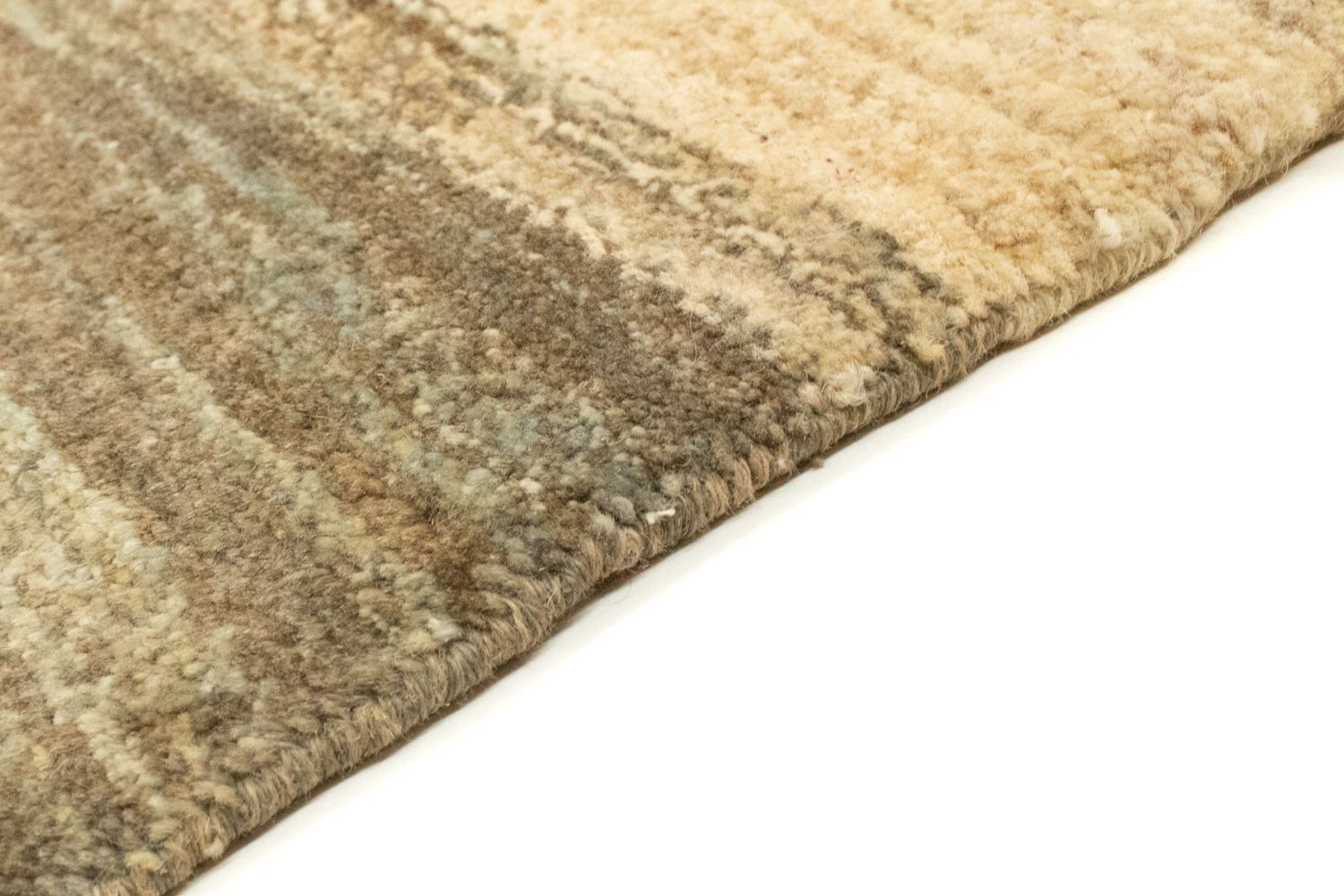 Tapis Gabbeh - Indus - 285 x 182 cm - gris