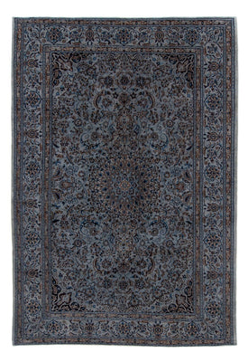 Tapis persan - Nain - 296 x 200 cm - bleu de mer