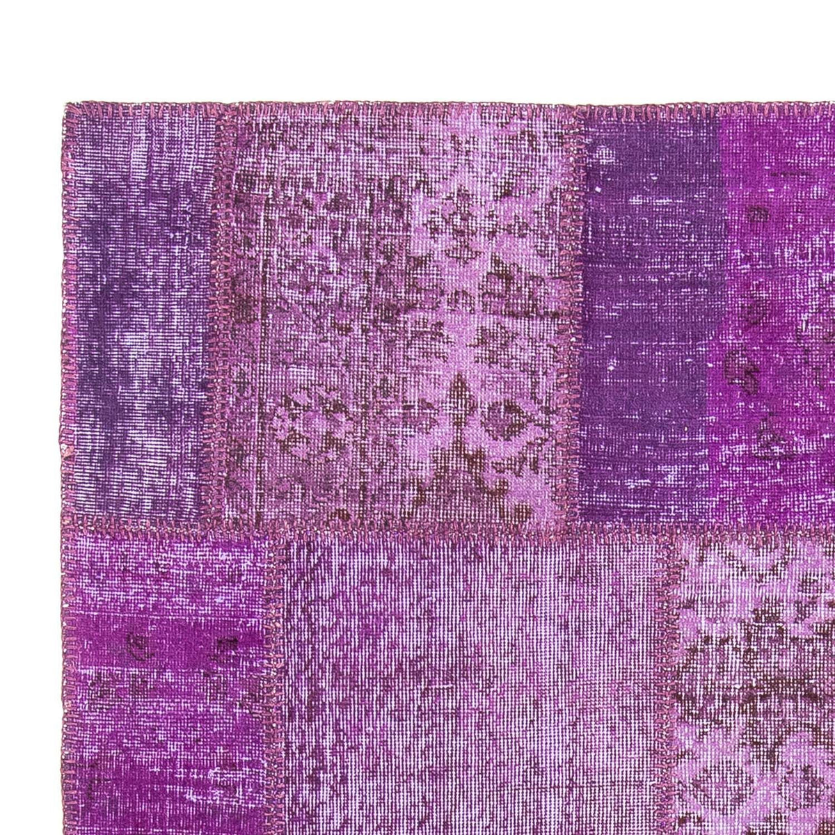 Tapis patchwork 170x240cm - Perserteppich Wollteppich