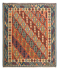Tapis Kelim - Oriental - 240 x 215 cm - multicolore