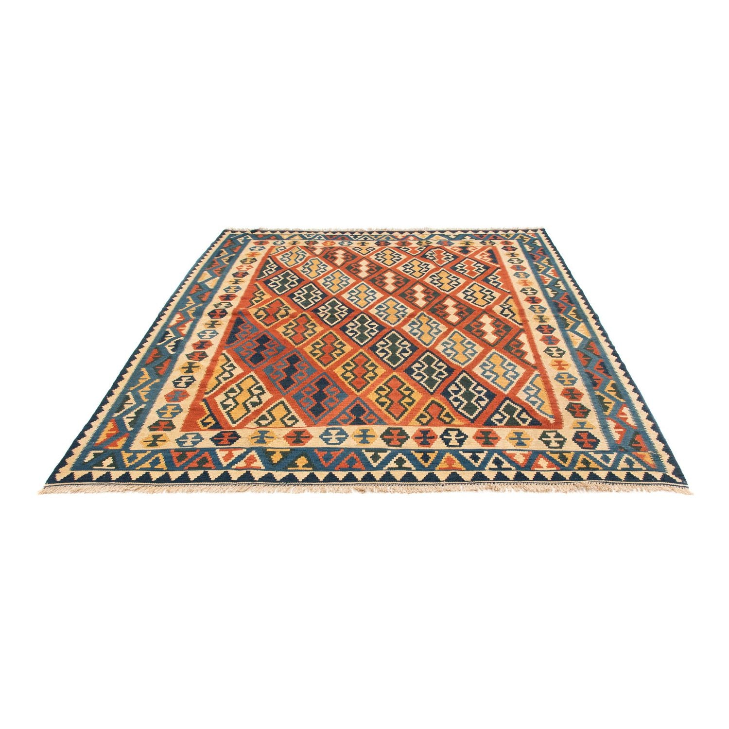 Tapis Kelim - Oriental - 240 x 215 cm - multicolore