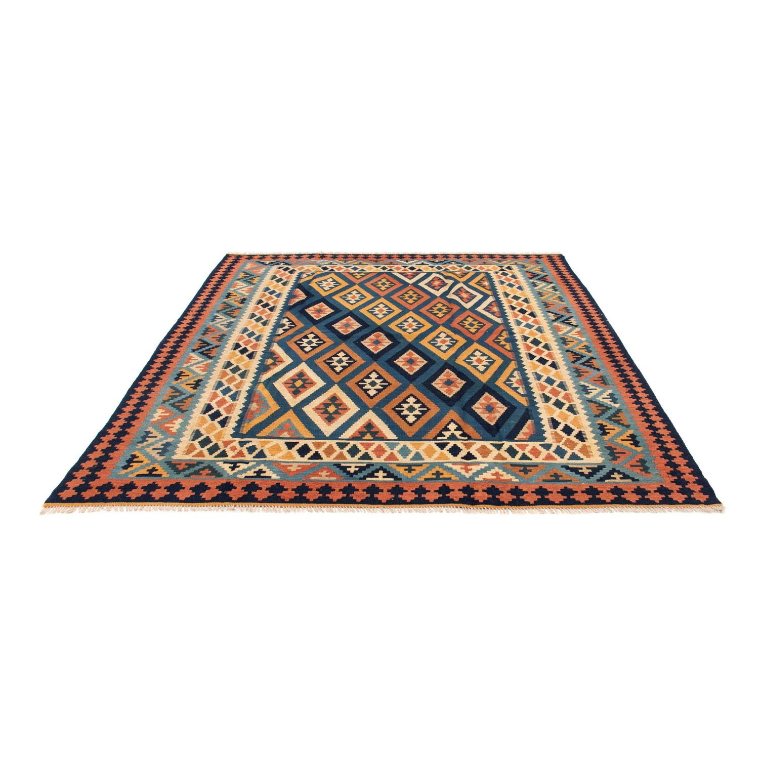 Tapis Kelim - Oriental - 230 x 212 cm - multicolore