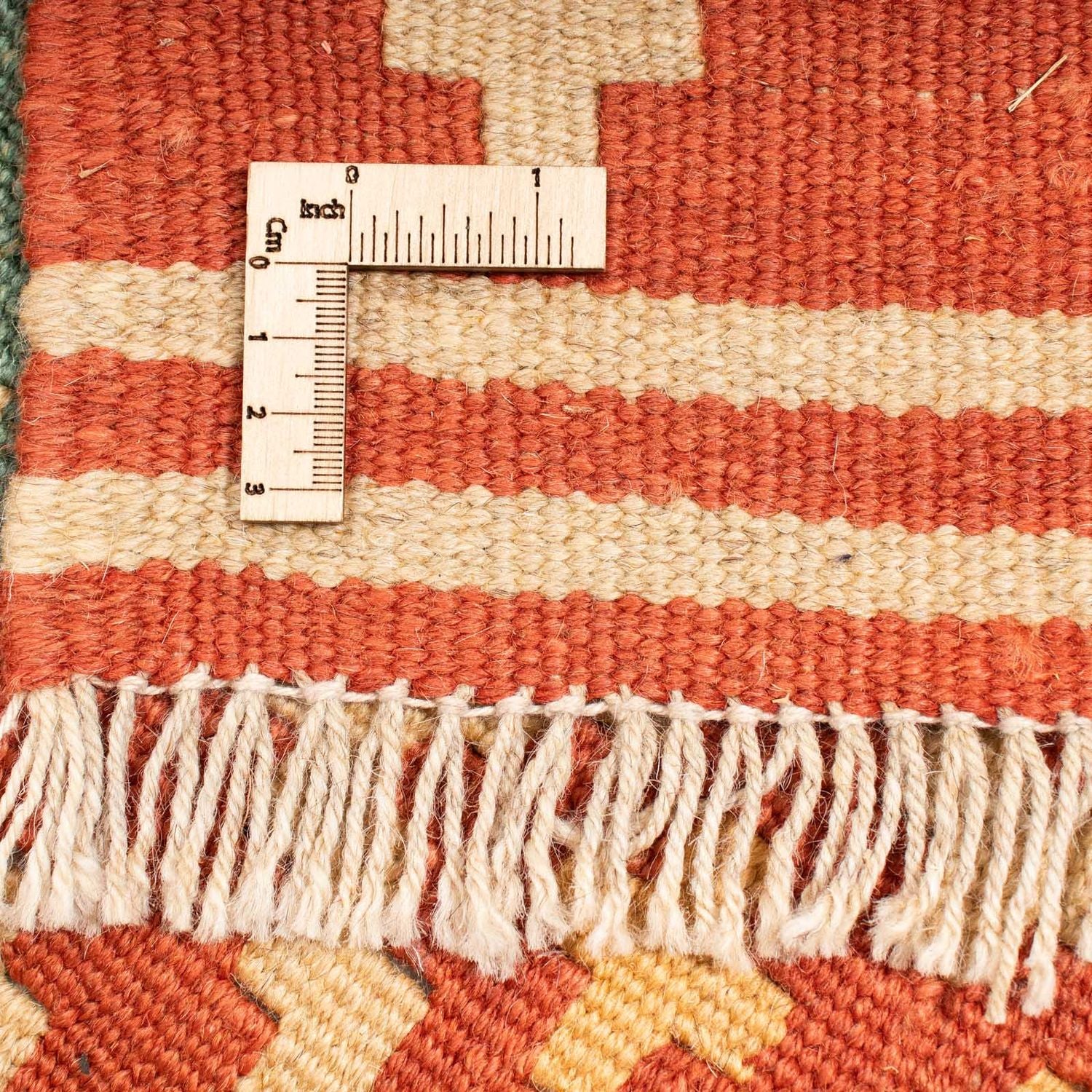 Tapis Kelim - Oriental carré  - 213 x 193 cm - multicolore
