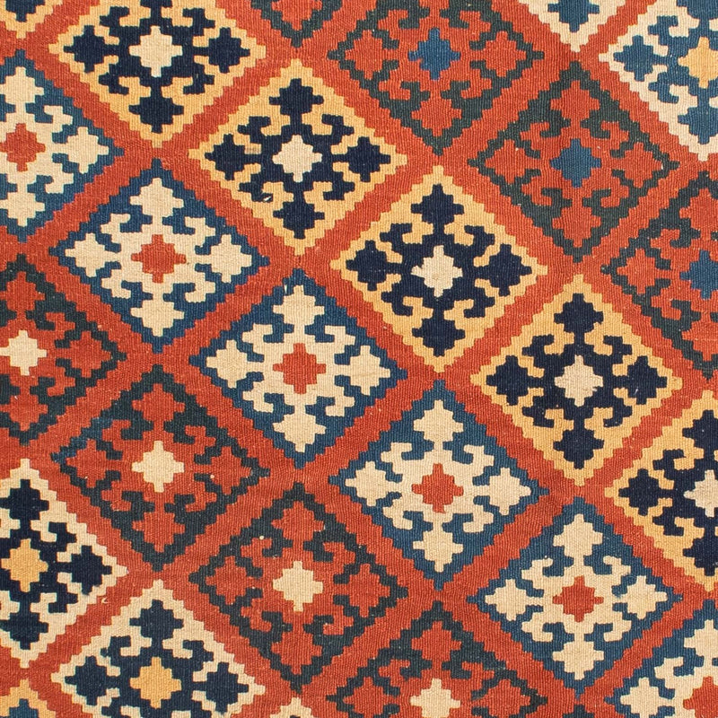 Tapis Kelim - Oriental carré  - 208 x 194 cm - multicolore