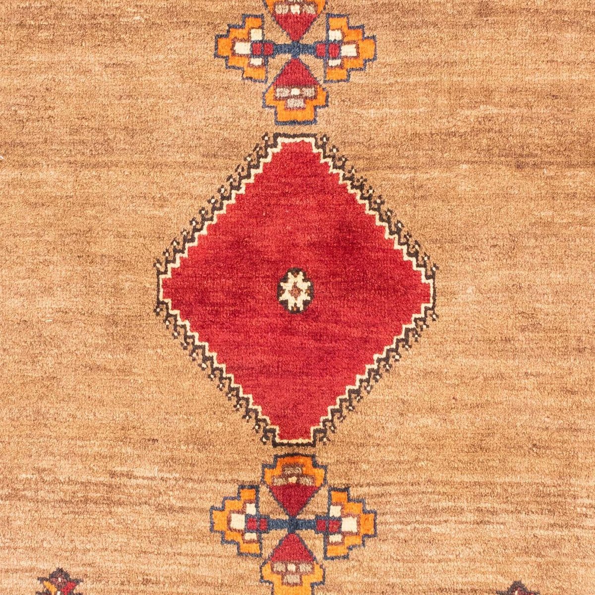 Tapis persan - Nomadic - 160 x 110 cm - marron