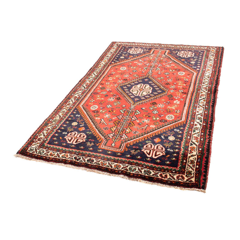 Tapis persan - Nomadic - 185 x 123 cm - rouge foncé